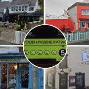 The Old Boathouse (Pentraeth), Aydin's Cafe (Rhosneigr), The Kings Head Hotel (Amlwch) and Cafe Aethwy (Menai Bridge) all rated 5.
