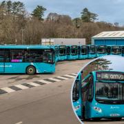 The new fleet was officially unveiled during a special launch event at Arriva’s Bangor Depot.