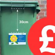 Anglesey green waste bin.