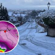 Snow has been forecast for Anglesey and Gwynedd in the coming weeks.