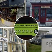 All 24 establishments were rated five.