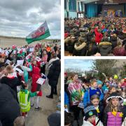 Celebrations across Anglesey and Gwynedd during St David's Day