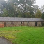 Front elevation of the stables (Cyngor Gwynedd Council Planning Documents)