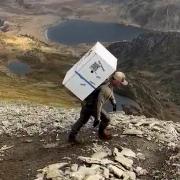 Michael Copeland, 38, scaled the three highest mountains in England, Scotland and Wales in under 24 hours to raise cash for the mental health charity Mind.