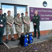The new volunteer Community First Responder (CFR) team, based in Holyhead, was created consisting of Royal Air Forces medics and staff with previous clinical experience.