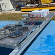 Grafmarine, based in Anglesey and Manchester, trialled its NanoDeck AI solar tile management solution at Port of Tyne.