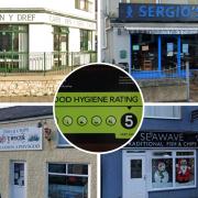 Four places that were awarded a score of five in Anglesey.
