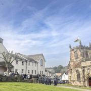Battle of Britain Day is the most important date in the RAF calendar. The annual service was held at Bangor Cathedral