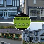 Some of the Gwynedd businesses that were rated.