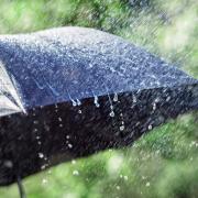 The Met Office had issued yellow rain alerts lasting until Sunday evening for all of England and Wales.