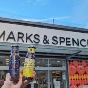 The two sauces that will be stocked in M&S.