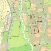 Location of the solar panels in Llangefni (IoACC Planning Documents)