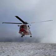 Members of the Ogwen Valley Mountain Rescue Organisation helped the walkers