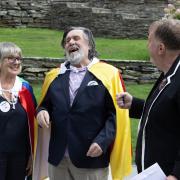 Ricky Tomlinson and Sue Johnston in Portmeirion