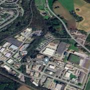 The Llandygai Industrial Estate at Bangor (Google Map)