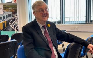 Wales' first minister Mark Drakeford during our interview