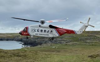 Coastguard Rescue 936 helicopter